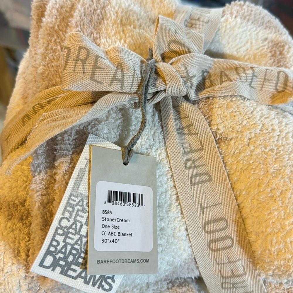 Barefoot Dreams ABC Blanket 30x40